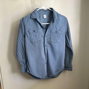 GAP kids Light Blue flannel Casual Shirt